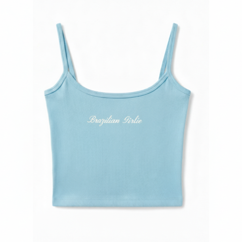 Brazilian Baby Blue Tank Top